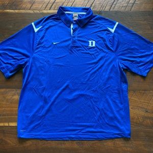 Nike Duke Blue Devils Polo Shirt XXL
